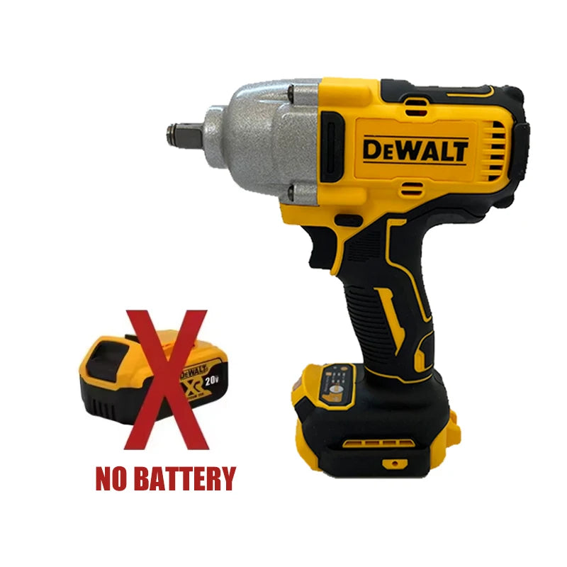 Dewalt DCF892 812N.m Brushless Electric Wrench 1/2 Inch Cordless Impact Driver High Torque Three Speed Auto Repair Power Tools