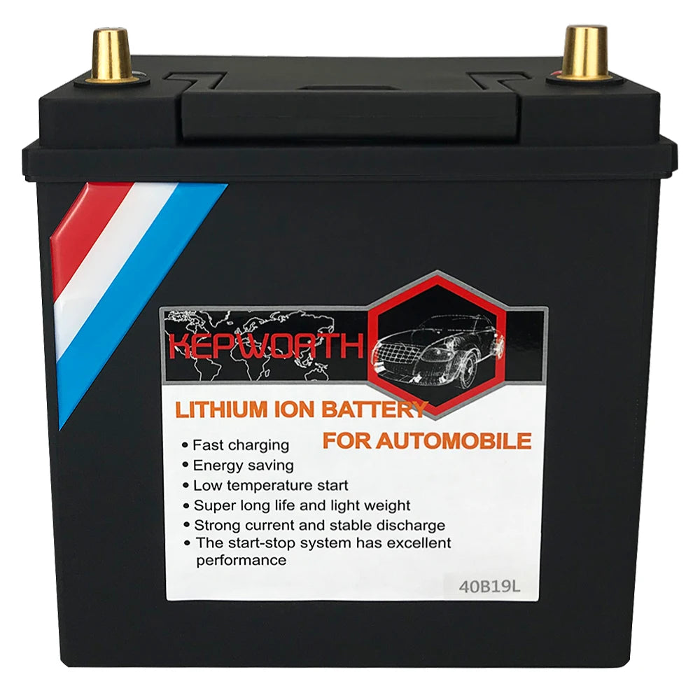 12V LiFePO4 Car Battery 20Ah 680CCA Lithium Automotive Replacement Battery with 100A BMS for Cars, SUVs, Sedans, Trucks, Vans