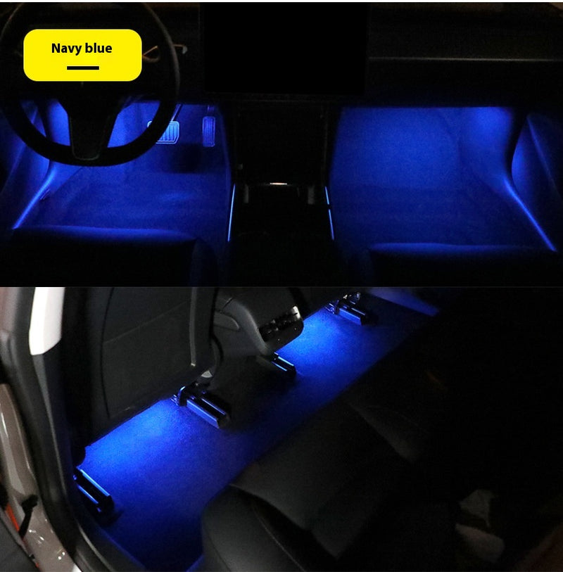 Car Atmosphere Light Car Interior Retrofitting Wireless Magnetic Led Atmosphere Light