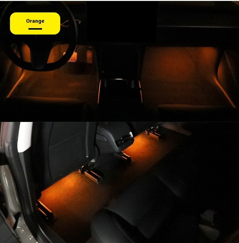 Car Atmosphere Light Car Interior Retrofitting Wireless Magnetic Led Atmosphere Light
