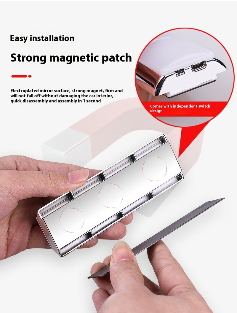Car Atmosphere Light Car Interior Retrofitting Wireless Magnetic Led Atmosphere Light