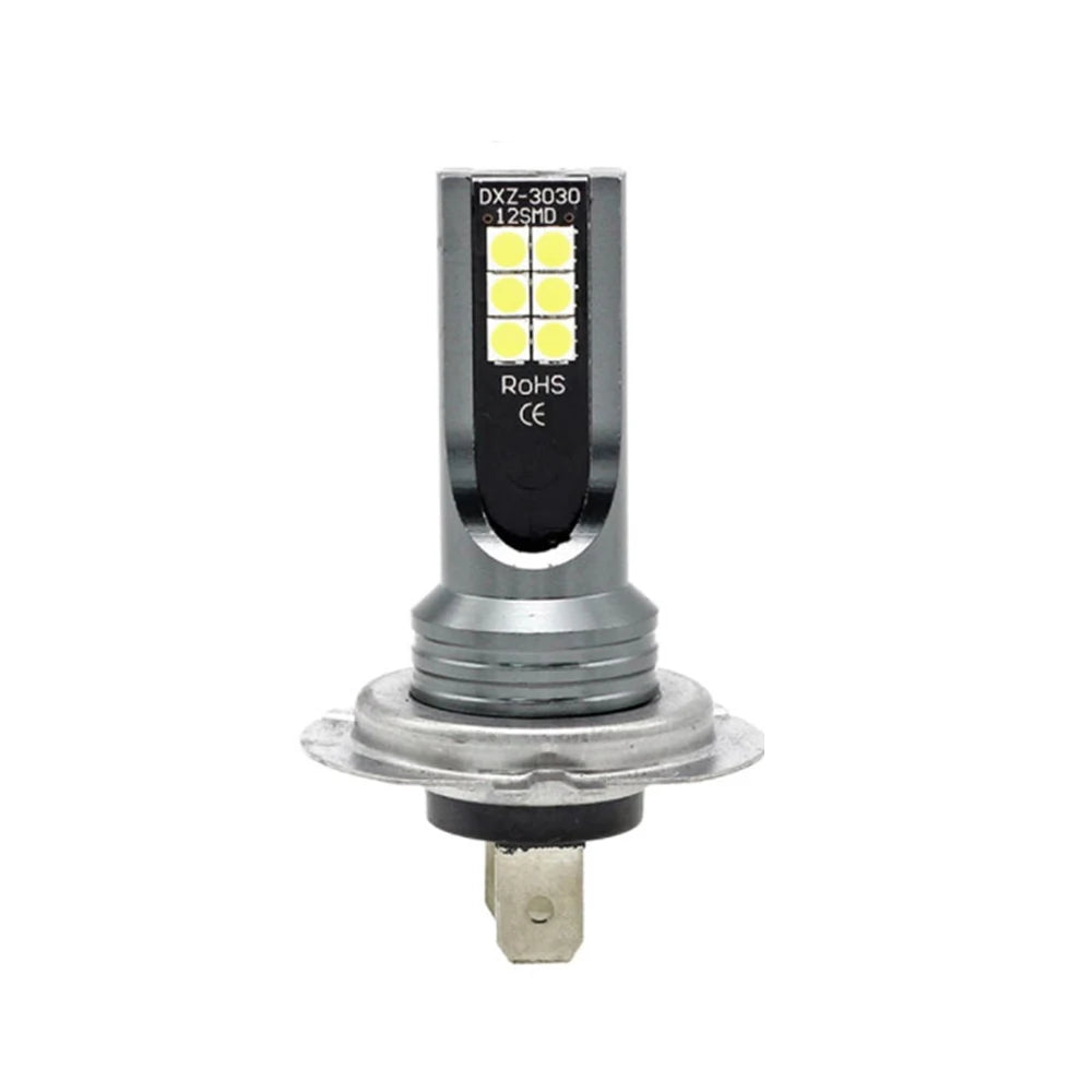 1/2/4PCs H7 Led Headlight Bulb Kit Car Fog Light Bulbs 12V 55W High Power Auto Fog Lamp 6000K Headlamp h7 super bright Bulbs