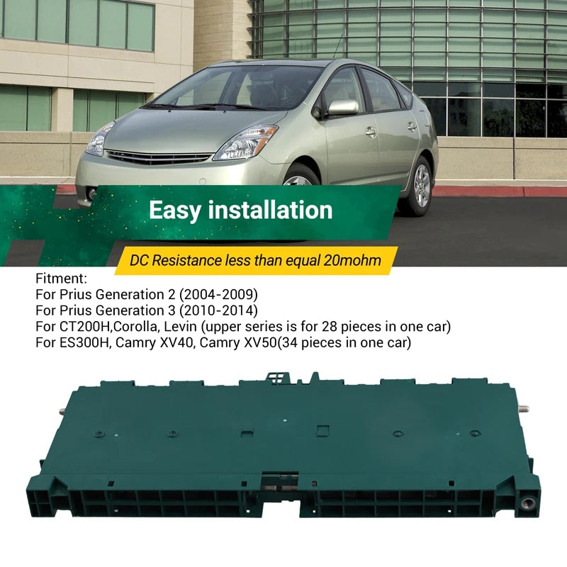 For Toyota Prius 2Nd-3Rd Generation Corolla Camry XV40 Lexus CT200H ES300H Upgraded Hybrid Battery Module 7.2V 6.5AH