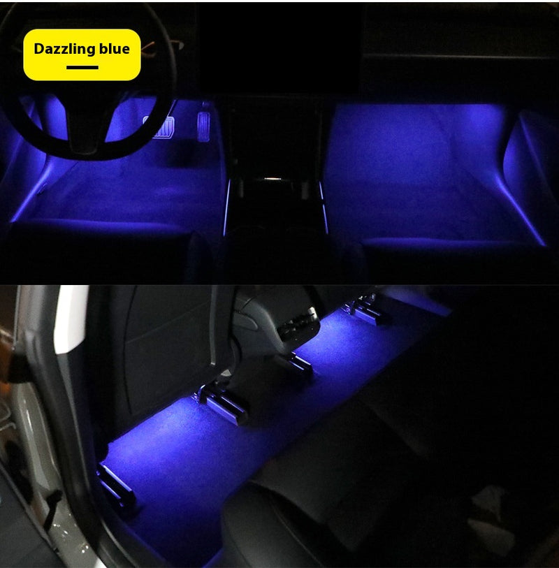 Car Atmosphere Light Car Interior Retrofitting Wireless Magnetic Led Atmosphere Light